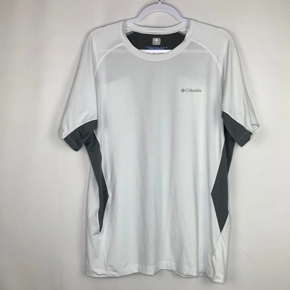 Columbia Men's XL Breathable Sweat Activated Cooling Shirt - Picture 1 of 9